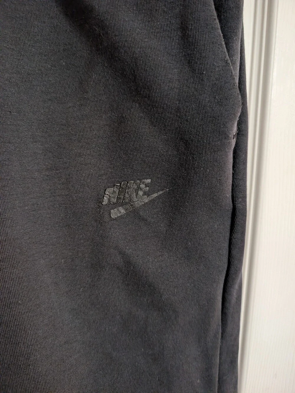 Nike Sportswear Tech Fleece Mens Shorts Black Size XXL 2XL *holes*